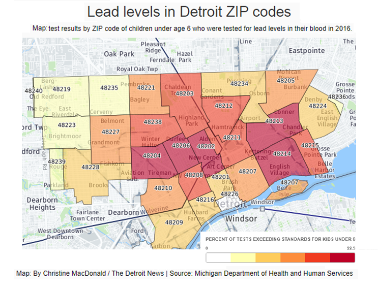 Metro Detroit Zip Code Map Calendar 2024
