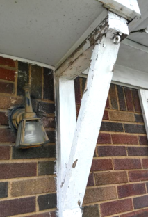 lead paint on door stop and jamb